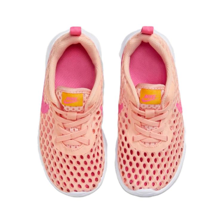 Nike Tanjun Износостойкие Амортизирующие Дышащие Низкие Детские Беговые Кроссовки Оранжево-Красные Для Детей 3-7 Лет 904269-800