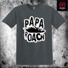 26 Papa Roach Тяжелый Метал Рок Группа Футболка Плотный Хлопок Унисекс Футболка S-3XL Унисекс Футболка