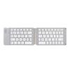 Slient Bluetooth Keyboard Rechargeable Foldable Keyboard Wireless Folding Keyboard  Tablet
