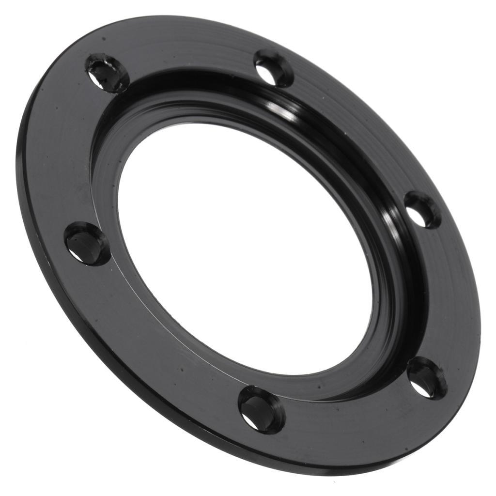 6 Bolts 70mm Stee Wheel Center Black