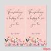 10-50pcs Daisy Pattern Thank You For Supporting My Small Business Stickers 5*10cm Gift Package Box Decor Sealing Labels