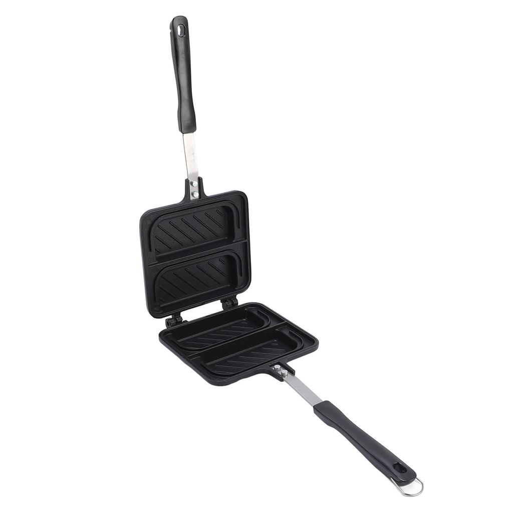 Двусторонняя форма для выпечки сэндвичей, антипригарная сэндвичница, сковорода для приготовления сыра на гриле для дома