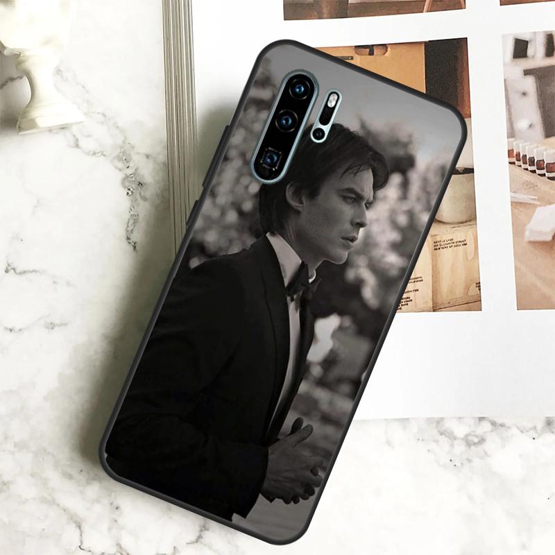 Чехол Damon Salvatore Дневники Вампира Для Huawei Nova 12i 12s 11i 8i Y73 Y72 Y61 Y91 Y90 Y70 Y60 9 10 SE P30 P40 Lite P60 Pro