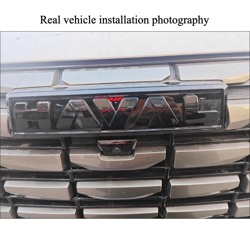 For HAVAL H6 2025 2026 Models Blackened Car Emblem Letter Sticker Black Warrior Exterior Modification Accessories