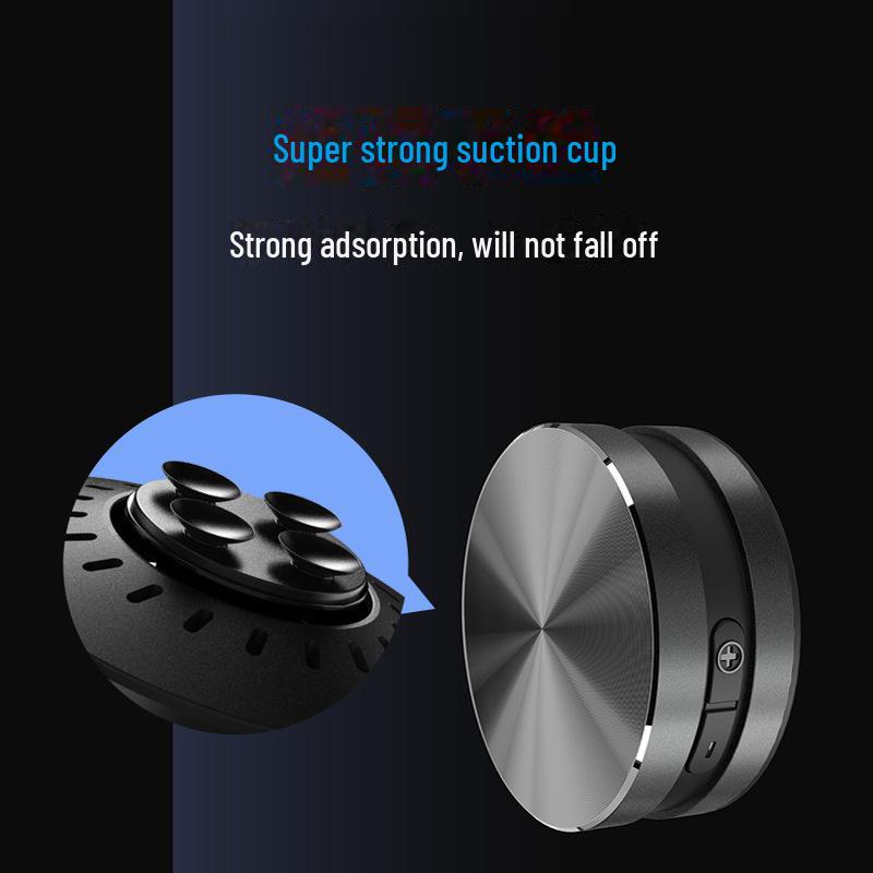 Bluetooth-динамик с костной проводимостью TM001: Металлический корпус с присоской и усовершенствованной черной технологией.