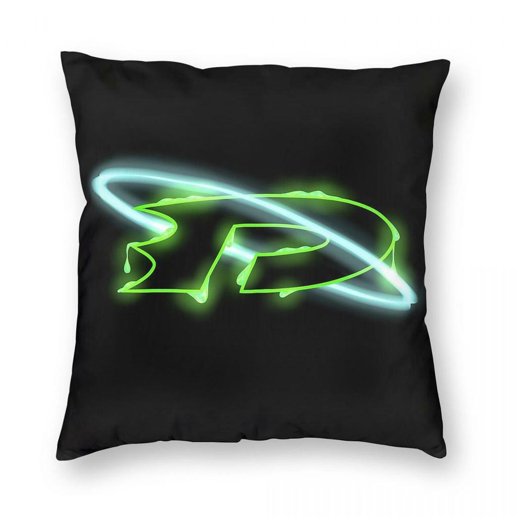 Danny Phantom Logo Square Pillowcase Polyester Linen Velvet Printed Zip Decor Throw Pillow Case Room Cushion Cover