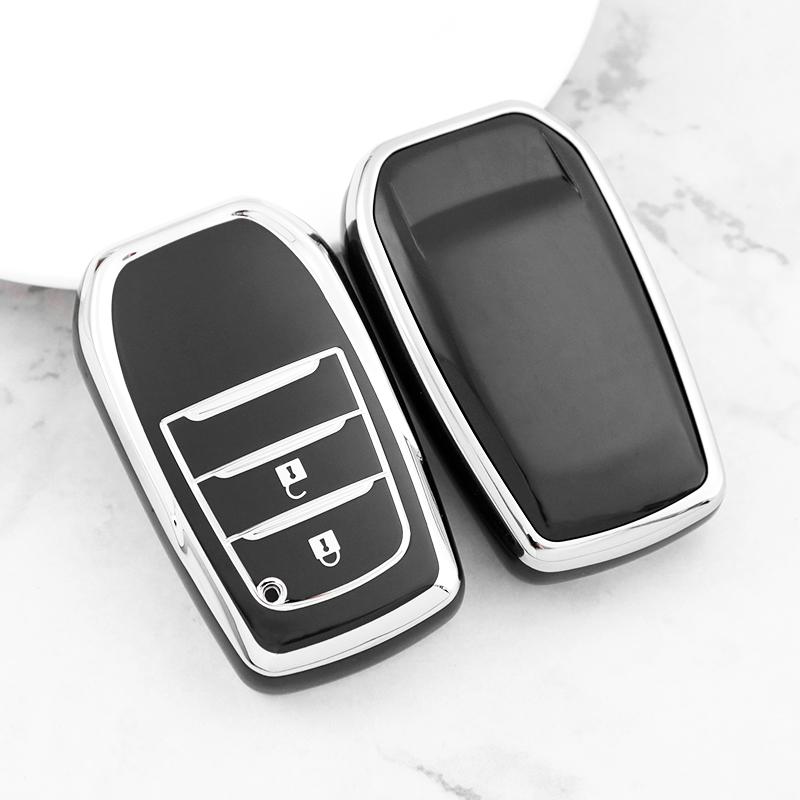 2/3/4/5/6 кнопок Авто Бесключевой ТПУ Чехол для ключа автомобиля для Toyota Land Cruiser Prado150 RAV4 Venza SIENNA Corolla Camry Yaris