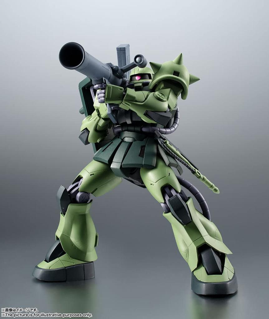 TAMASHII NATIONS ROBOT SPIRITS Mobile Suit Gundam The 08th MS Team Ground Type Zaku II Type JC Approximately 125mm PVC ABS Painted Movable Figure