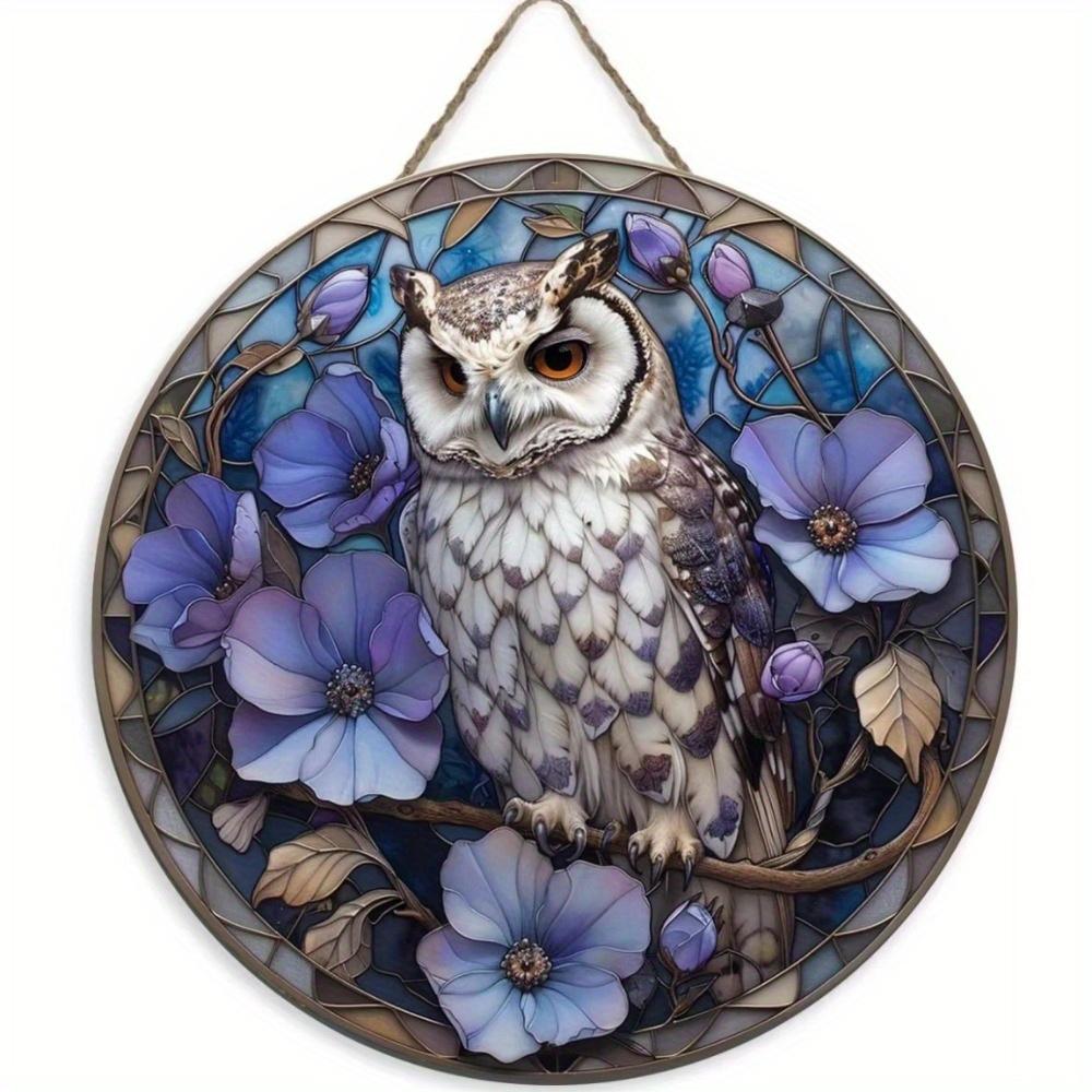 1 шт. 2d плоский круглый деревянный плоский знак - 20 см Знак с изображением птицы павлина, украшение для офиса и дома, подарки на День матери, настенные декоративные элементы на День благодарения