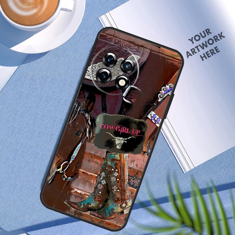 Чехол Western Cowgirl Cowboy Boots для OnePlus Nord CE 5 3 4 Lite N20 N30 OnePlus 15 13 12 11 8 9 10 Pro 10T 13R 13T