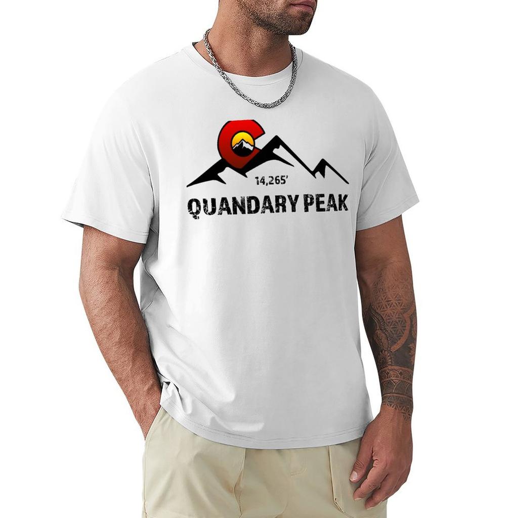 Quandary Peak Colorado 14er Tshirt Fashion Letter Print Tshirt