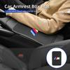 BAFT6 2025 Hot Car Interior Armrest Box Cover Console Ice Silk Booster Storage Pad For BMW 1 3 5 Series X1 X4 X5 X7 G20 G38 F20 F39 F4
