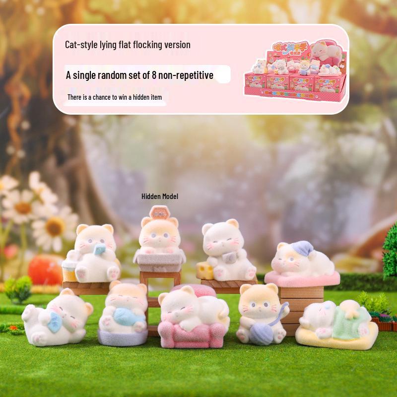 Creative Cat Figurines: Adorable Desktop Ornaments & Work Diary Accessories - Perfect for Gifting, Collecting, and Trendy Desk Decor