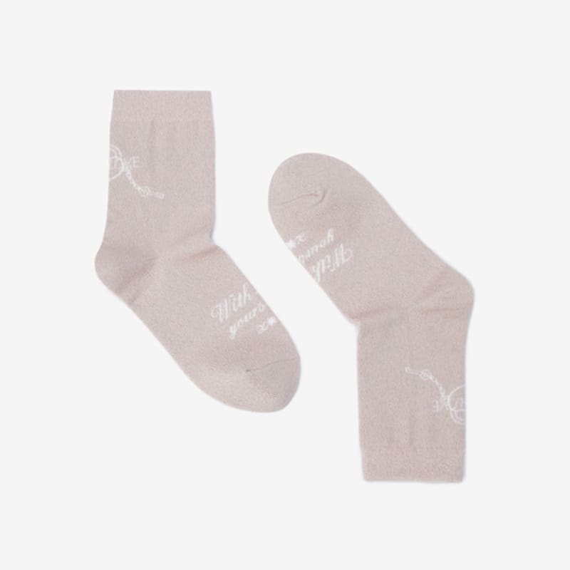 ZOOC Lauren Jung Графические металлизированные носки LP_Z254PHN719