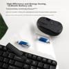 Rapoo X260S Wireless Keyboard and Mouse Combo Office Keyboard and Mouse Set Computer Keyboard Laptop Keyboard White