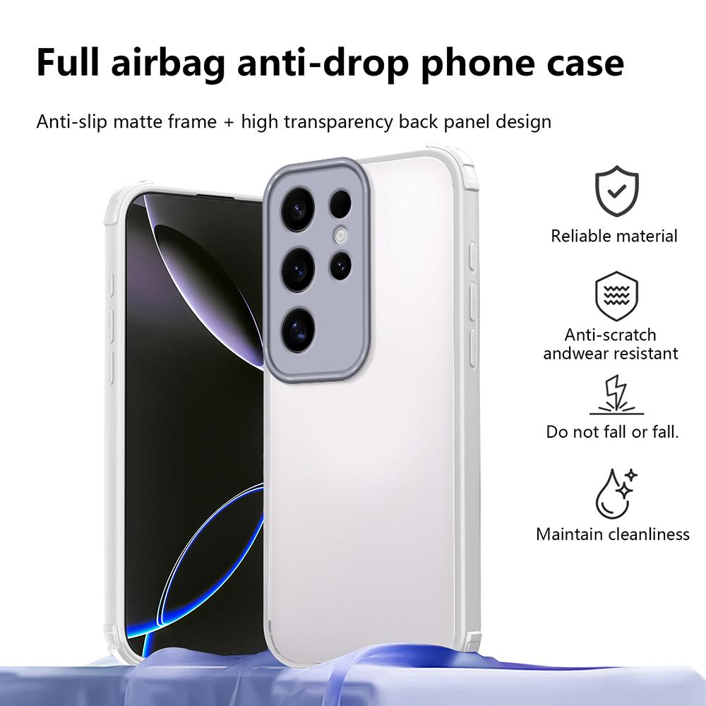 For Samsung Galaxy S24 Ultra Case Reinforced Corner Shockproof TPU + Acrylic Phone Cover