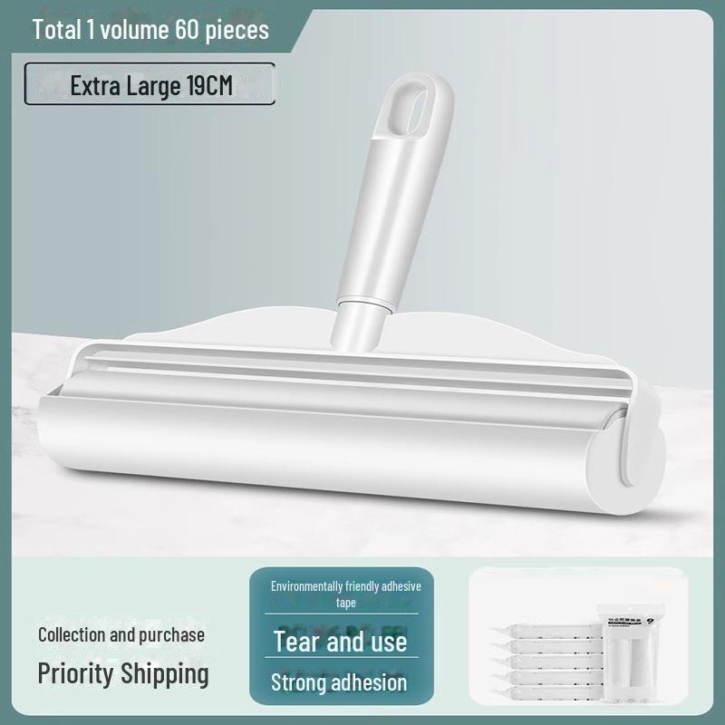 Сверхширокая роликовая щетка для удаления волос с полов и кроватей