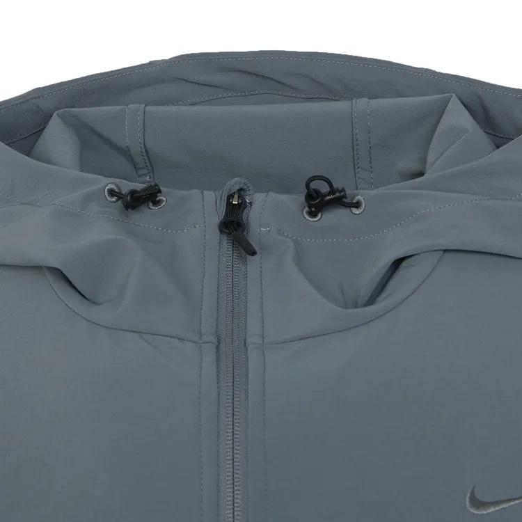 Nike Куртки Мужские Серые С Капюшоном Несъемным Средней Толщины (унисекс) Куртки FB7552 084