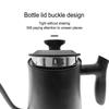 1L Electric Kettle 1200W Fast Boiling Stainless Steel Gooseneck for Pour over Smart Temperature Control for Coffee Brewing