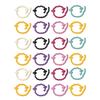 24Pcs Fruit Stitching Markers Crochet Locking Stitching Markers Rings for Knitting Crocheting Weaving Sweater Scarf Hat