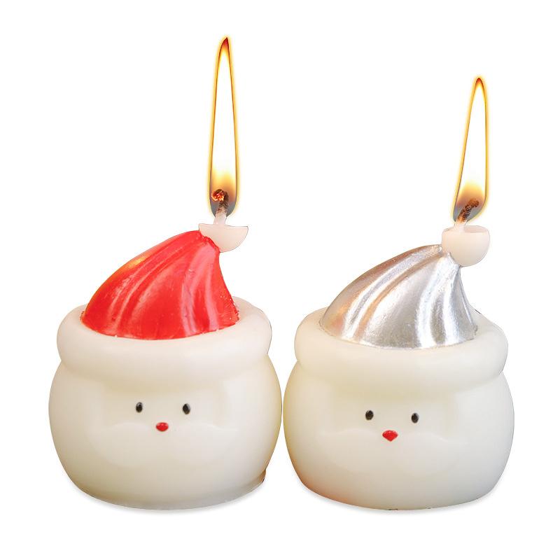 Рождественский Аромат для Комнаты Милый Зеленый Лиственный Цветочный Аромат Украшение для Вечеринки Дед Мороз Рождественская Атмосфера 6x6x7см