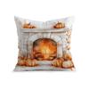 Наволочка на подушку 'Осенний урожай', полиэстер с принтом, 45x45 см, декоративная наволочка для диванной подушки, декор для дома