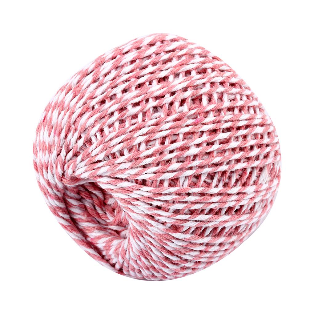 1,5 мм 75 м хлопчатобумажная нить двухцветный шнур для рукоделия тканый ремешок веревка проволока DIY принадлежности ARI