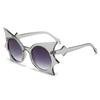 Bat-themed hip-hop sunglasses, quirky butterfly sunglasses, stylish sunglasses for parties and dancing