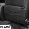 BLALION PU Leather Car Anti-kick Pad Auto Seat Back Organizer Storage Bag Car Backseat Anti Scratch Protector Pads with Cover
