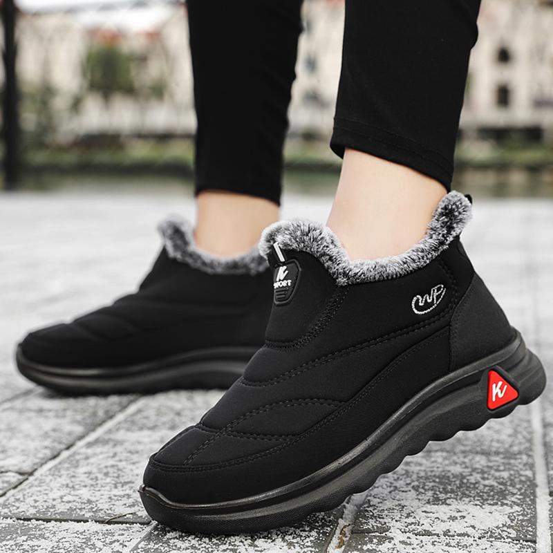 Fashion Women Boots Snow Fur Boots Ladies Waterproof Ladies Shoes Keep Warm Shoes Woman Platform Soft Winter Shoes Women Botas Mujer