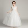 High-End Flower Girl Princess Tutu Dress for Weddings and Performances