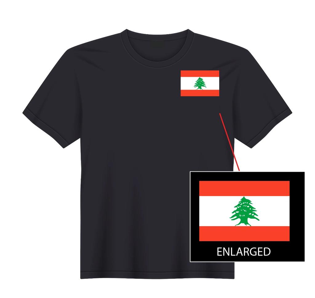 Lebanon Lebanese Flag Beirut Baalbek Tripoli Tyre Mens Kids T Shirt NEW S, M, L, XL