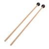 2PCS Glockenspiel Mallet Rubber and Solid Wood 16.5 Inch Long Tongue Drum Mallet