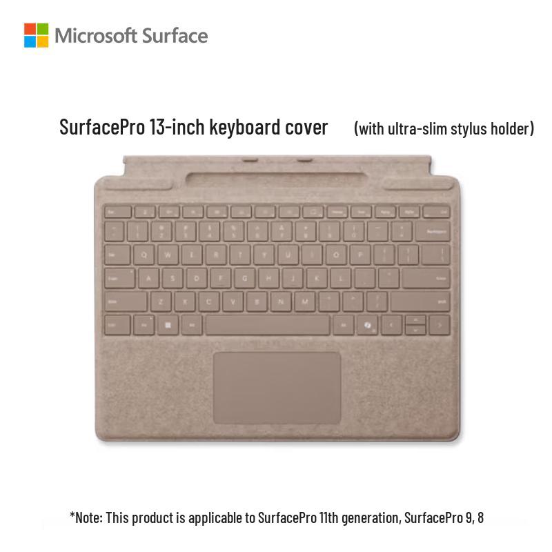 Microsoft Чехол-клавиатура для Surface Pro 13 дюймов со слотом для стилуса