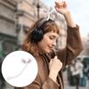 Ручная работа Вязаный крючком Лист Росток Украшение Многофункциональный Аксессуар для наушников Кабельная стяжка Уголки-закладки