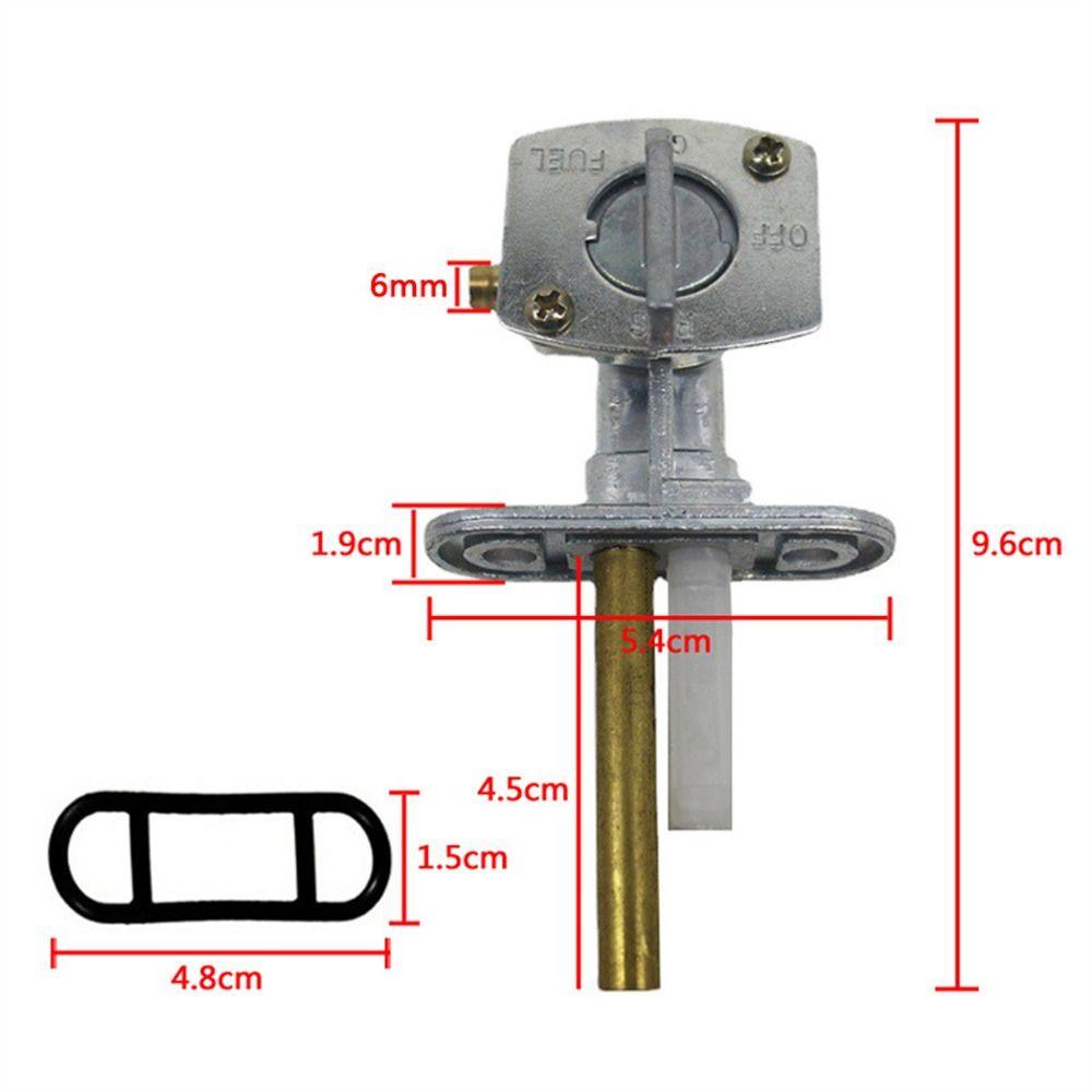 Выключатель зажигания топливного бака, спускной кран из цинкового сплава, спускной кран для мотоцикла, газовый кран для мотоцикла