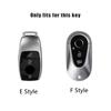 FA02New Leather Keychain Car Key Case Cover For Mercedes Benz A C E S Class GLS GLA GLK GLC CLS CLA W204 W221 W212 Auto Accessories