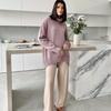 Women's Oversize Sweater Turtleneck Vintage Pullover Jumper Women Winter Thick Warm Knitted Sweater Soft for Women