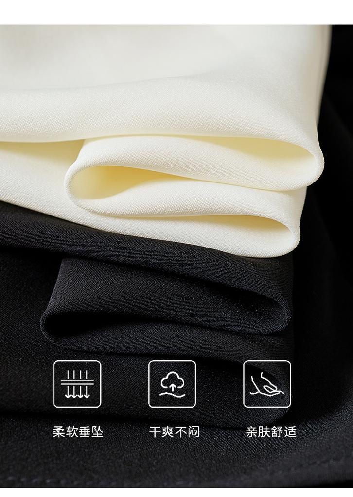 High end niche shirt with feminine temperament, versatile commuting casual shirt for women