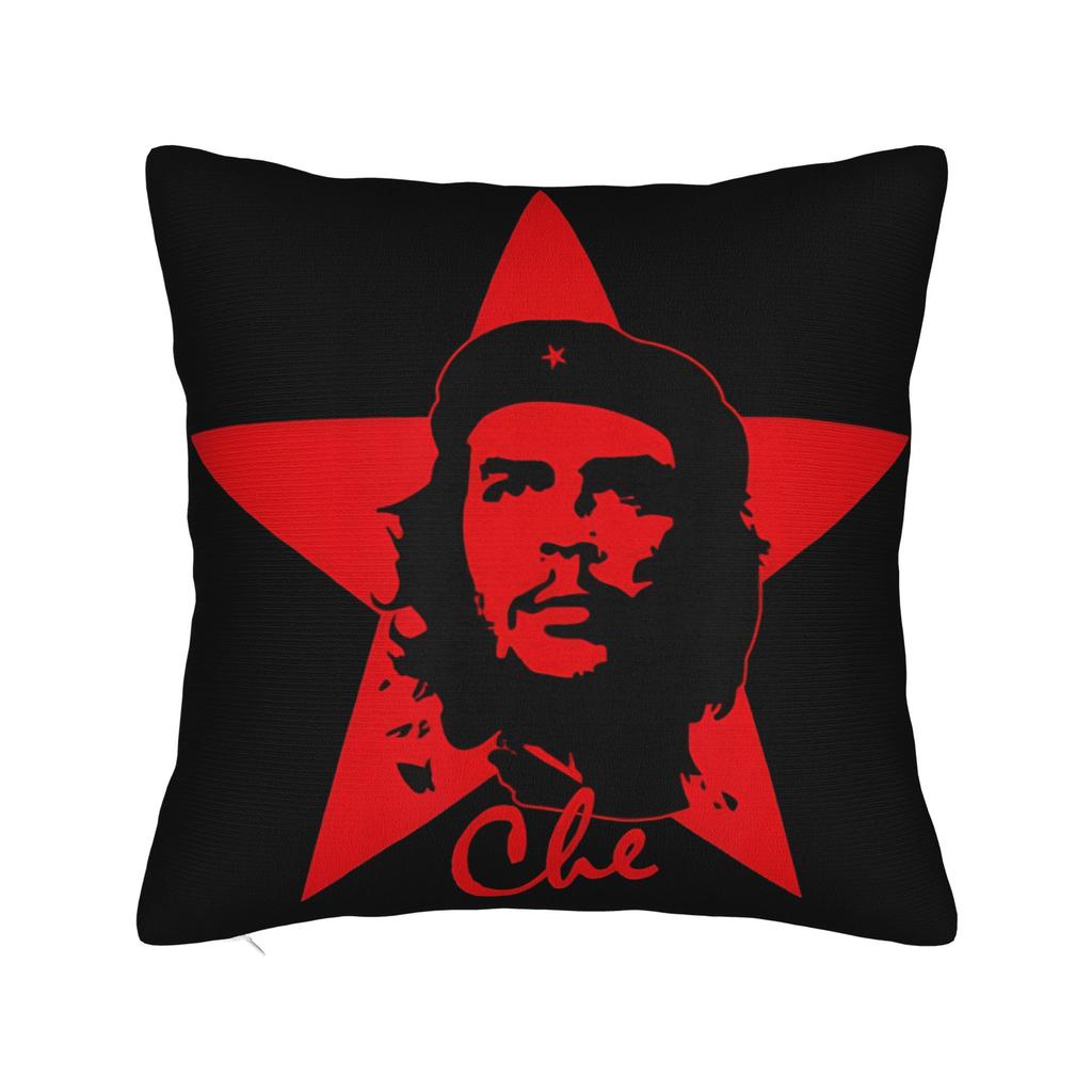 Pillow Case Che Guevara Argentine Marxist Revolutionary Print Pillow Cover For Sofa Home Decor Novelty Pillowcases