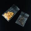100Pcs Plastic Candy Gift Bags Transparent Cookies Baking Packaging Bag  Xmas Party Decor Favors