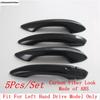 Car Outer Door Handle Bowl Frame Decoration Protection Cover Trim ABS Carbon Fiber Accessories Exterior Kit For MG 4 2026 2027