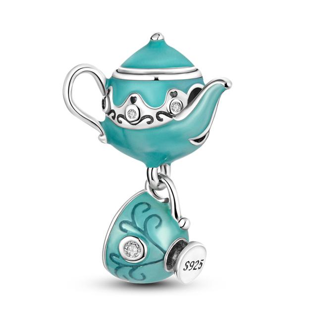Halloween Charm Charms Witch Skeleton Teapot Jack Pendant Beads Fit Fashion Style Bracelet Necklace Jewelry Gift