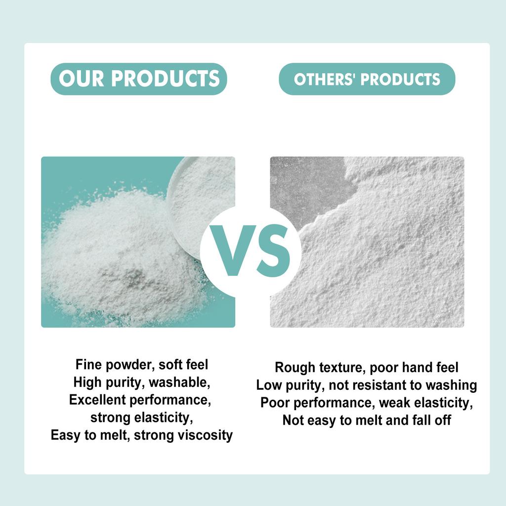 100 г трансферный порошок DTF термопереносная пленка для печати термоперенос для сублимационной ткани DIY термоплавкий клей-порошок