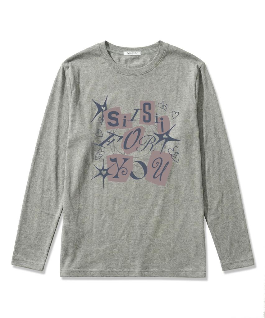 PAGESIISII Sisi For You Print Standard Fit Long Sleeve [3 Colors]