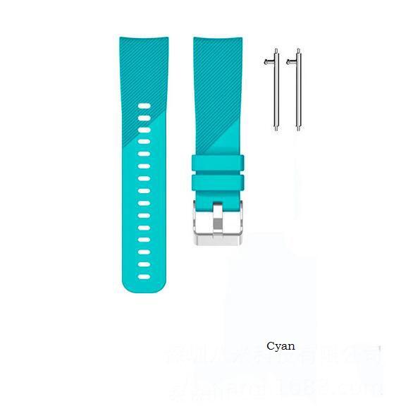 Силиконовый ремешок для Samsung Gear Sport/S2 Classic Smart Wristband для Garmin Forerunner 645 Vivoactive3 vivomove HR