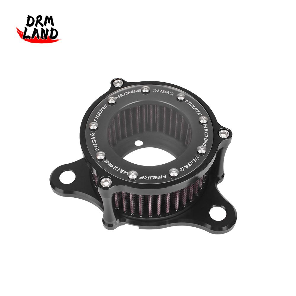 Motorcycle Air Filter Intake Cleaner System Kits Sportster XL883 XL1200 Iron 883 Forty-Eigh Seventy-Two 1991-2021 For Harley