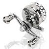 SANLIKE Raft Reel Chinu Reel Raft Fishing All Metal Drop-in Gear Ratio 3.6:1 Right Hand Drag Force 5kg Squid Reel Skein Fishing Rock Fishing Ice