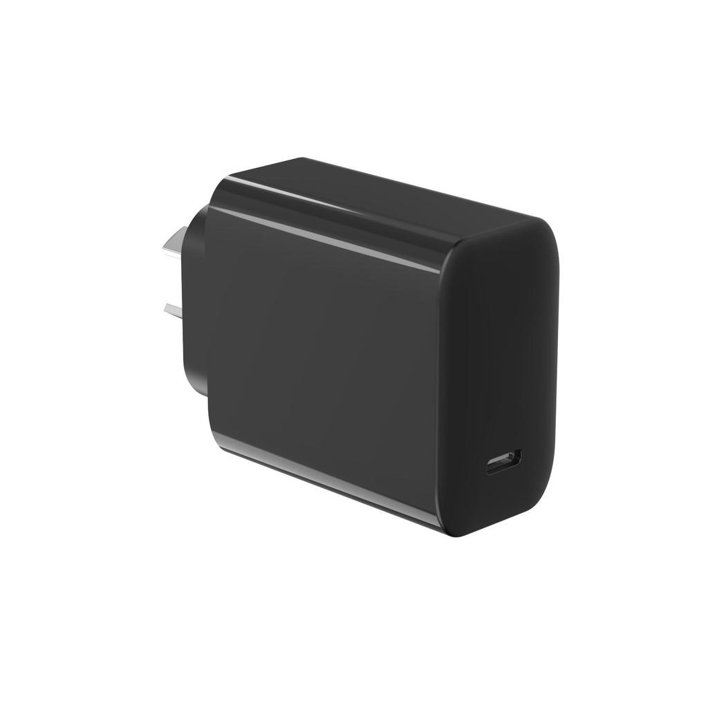 Сертифицированное SAA зарядное устройство USB-C мощностью 65 Вт с австралийской вилкой – 20 В/3,25 А, 9 В/3 А, 15 В/3 А, 12 В/3 А