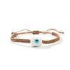 Summer Minimalist Bracelet Women Luxe Drum Eye Crystal Jewelry Cord Knot